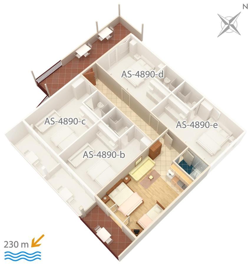 Apartments With A Parking Space Drvenik Gornja Vala, Makarska - 4890 Exteriér fotografie